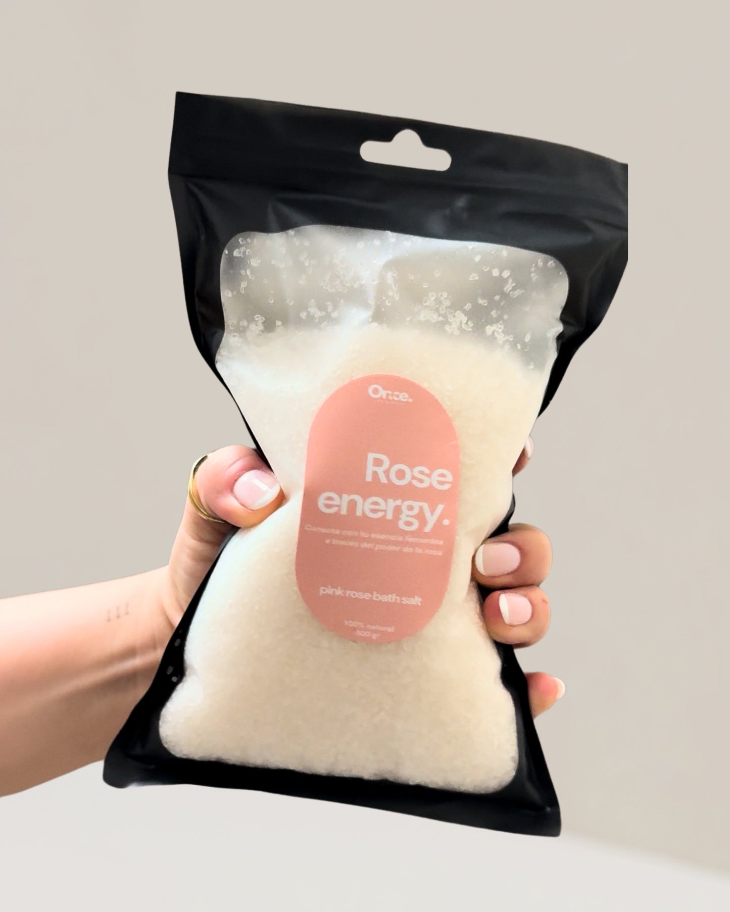 Bath Salt Rose Energy